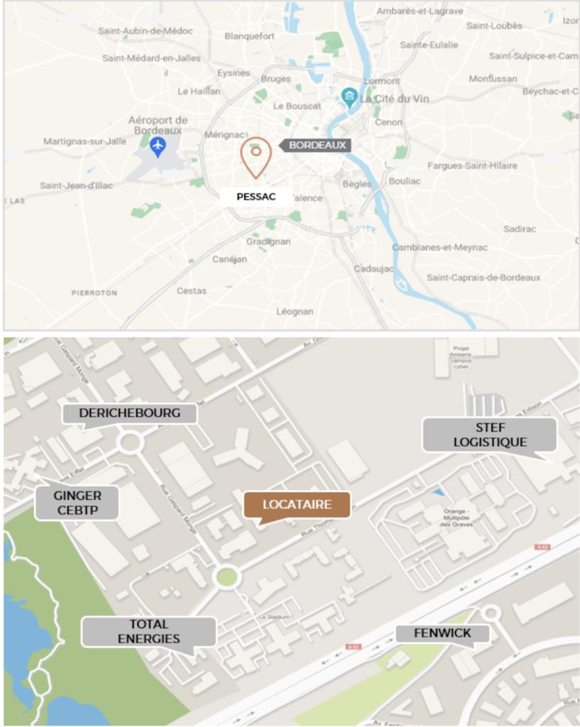 Situation Geographique Pessac