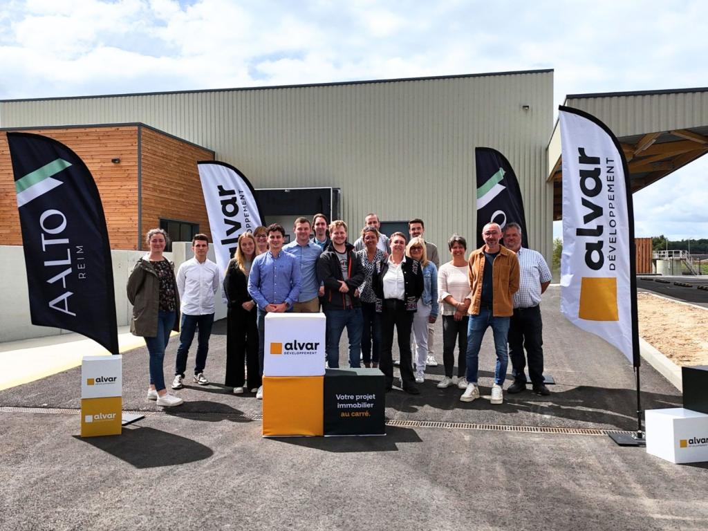 Equipe Aalto REIM, Alvar Développement et La Poste à Le Bailleul